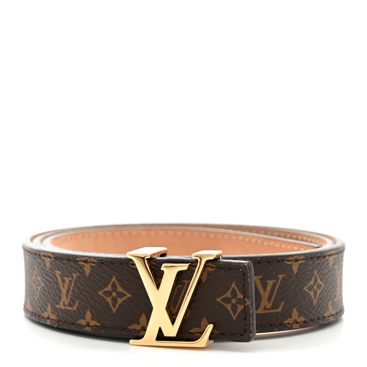 Louis Vuitton Mini Monogram 25mm LV Initiales 75 30 Belt 1 of 7