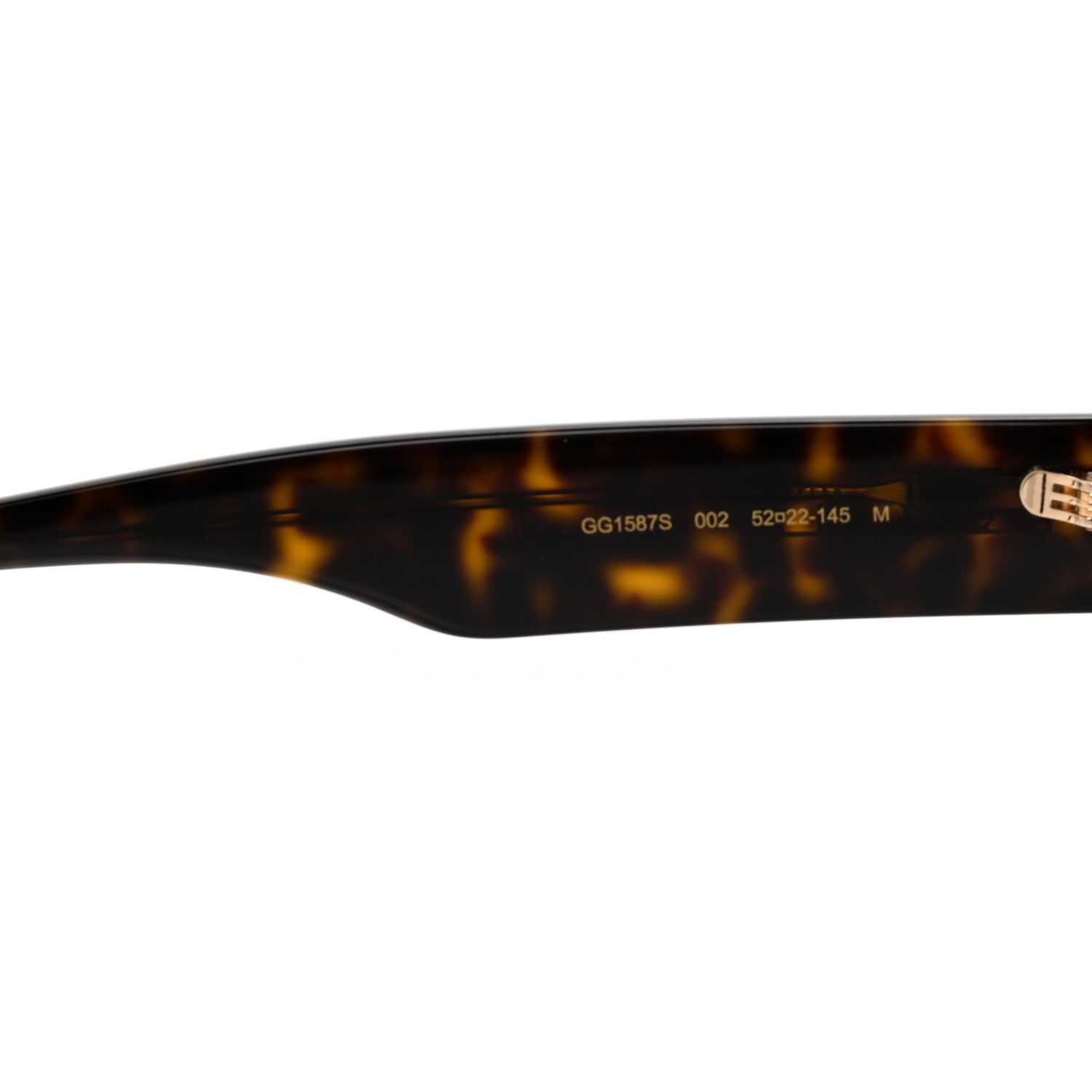 Gucci Acetate Oval Frame GG1587S Sunglasses Havana 11 of 16