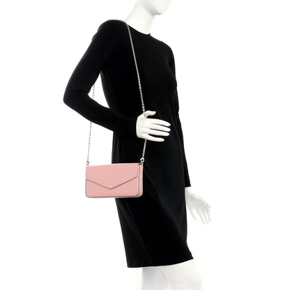 Louis Vuitton Epi Pochette Felicie Rose Ballerine 2 of 9