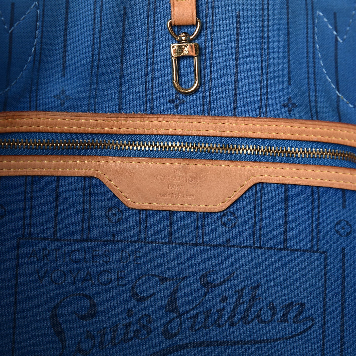 Monogram My LV Heritage Neverfull GM Blue Clair