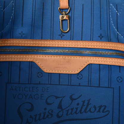 Louis Vuitton Monogram My LV Heritage Neverfull GM Blue Clair 6 of 15