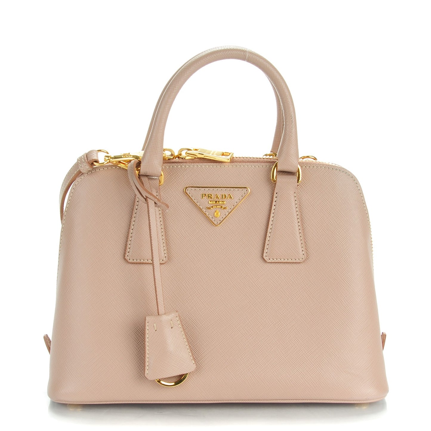 Saffiano Lux Mini Promenade Tote Cammeo