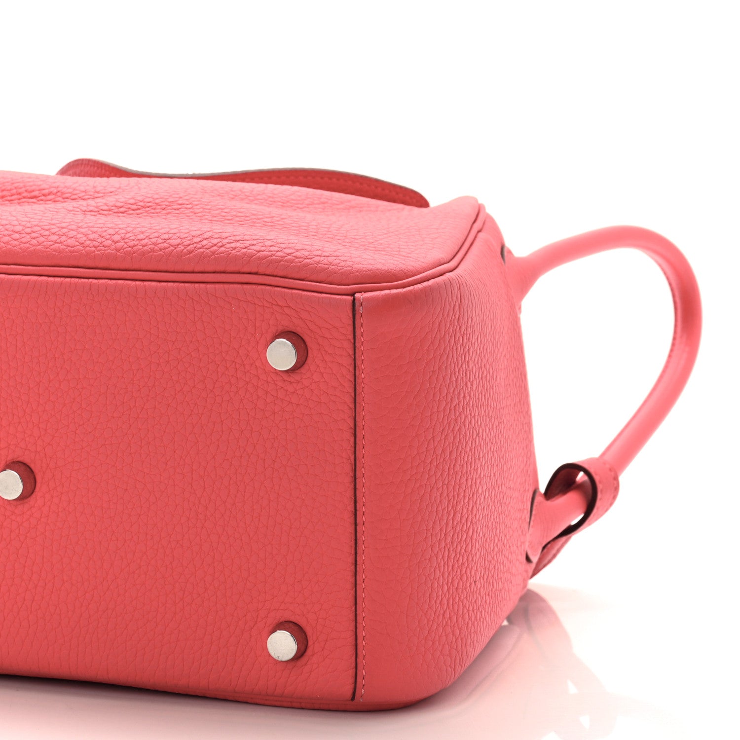 Hermes Taurillon Clemence Lindy 26 Rouge Pivoine 8 of 10