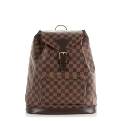 Louis Vuitton Damier Ebene Montsouris GM Backpack 1 of 8