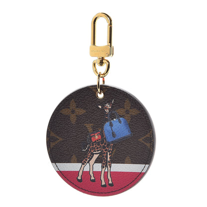 Louis Vuitton Monogram 2017 Christmas Animation Bag Charm Key Holder 1 of 4