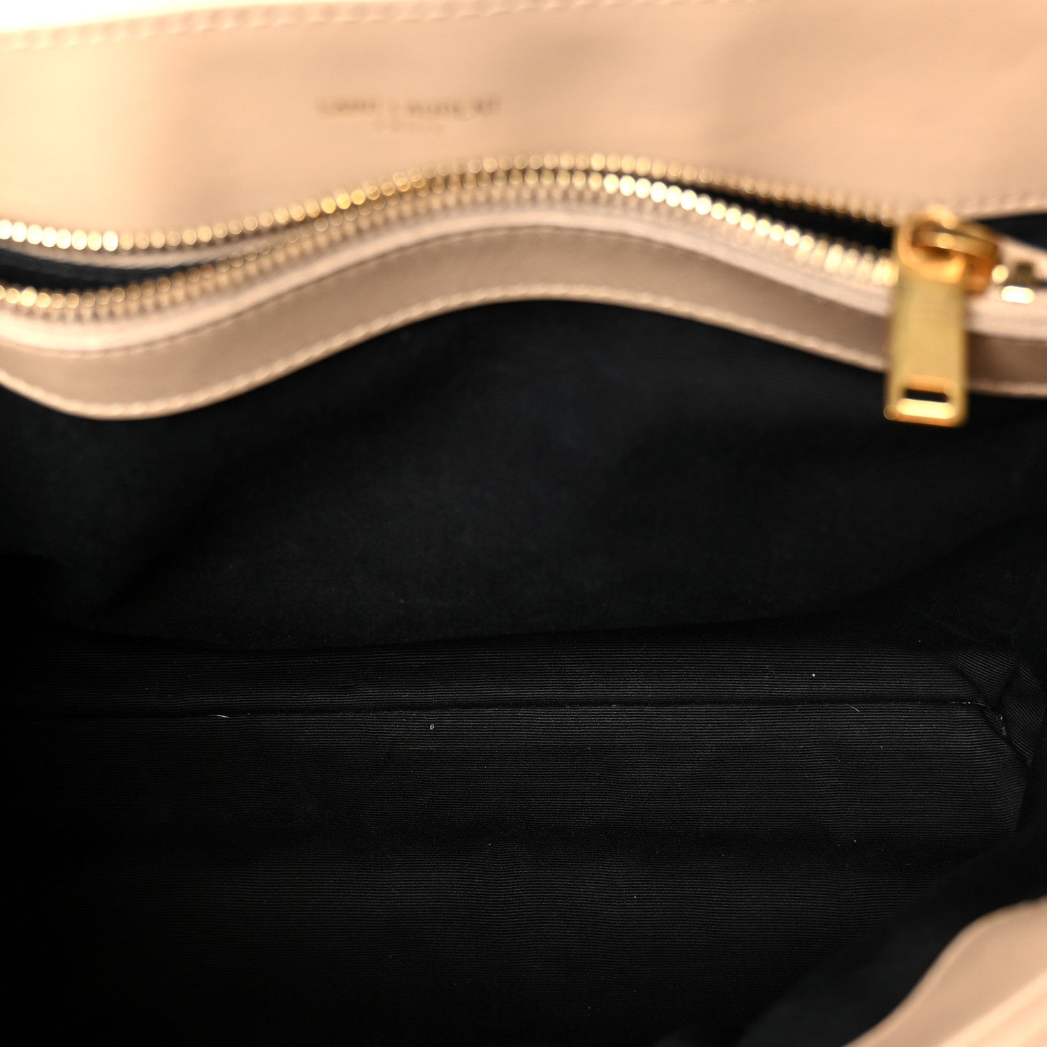 Saint Laurent Calfskin Y Quilted Monogram Medium Loulou Chain Satchel Dark Beige 5 of 11