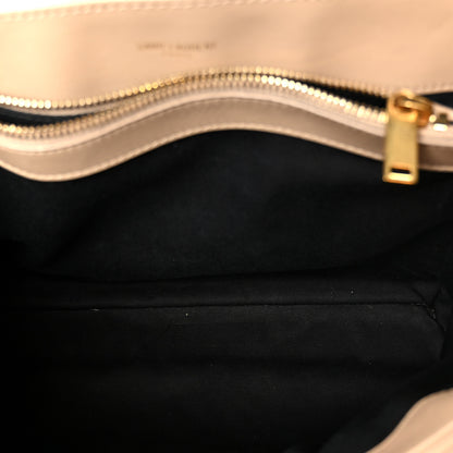 Saint Laurent Calfskin Y Quilted Monogram Medium Loulou Chain Satchel Dark Beige 5 of 11