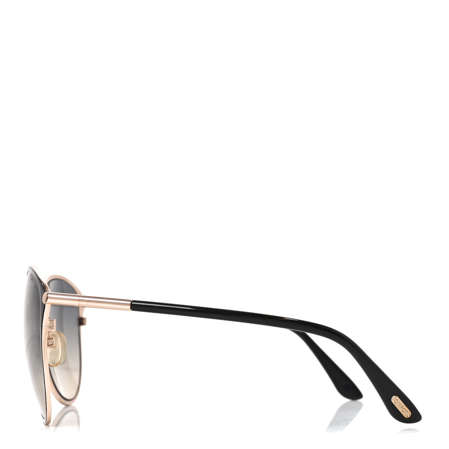 Tom Ford Penelope Vintage Round Sunglasses TF320 Black 3 of 7
