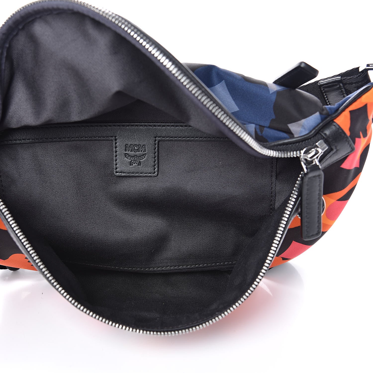 MCM Nylon Camo Dieter Munich Lion Belt Bag Multicolor 5 of 8