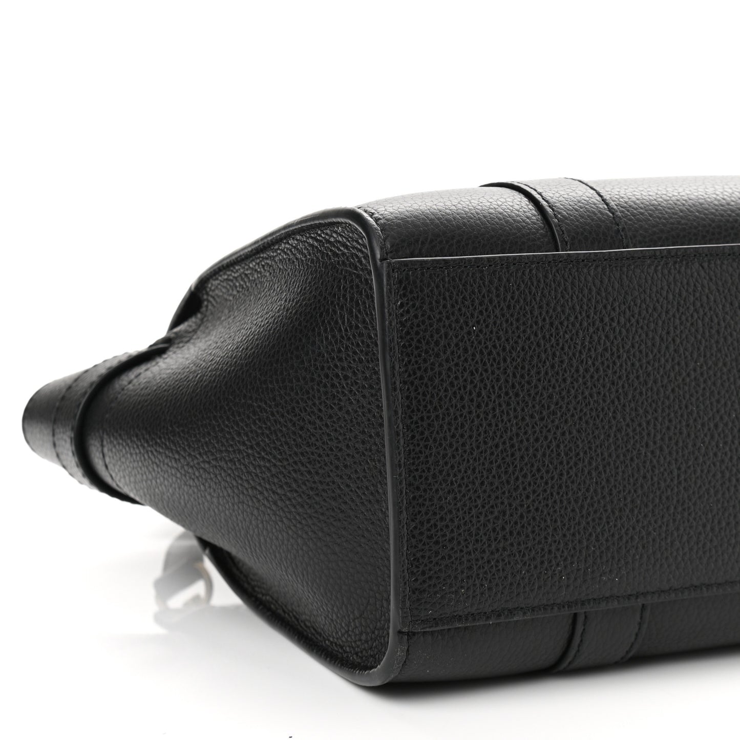 Small Classic Grain Mini Zipped Bayswater Black