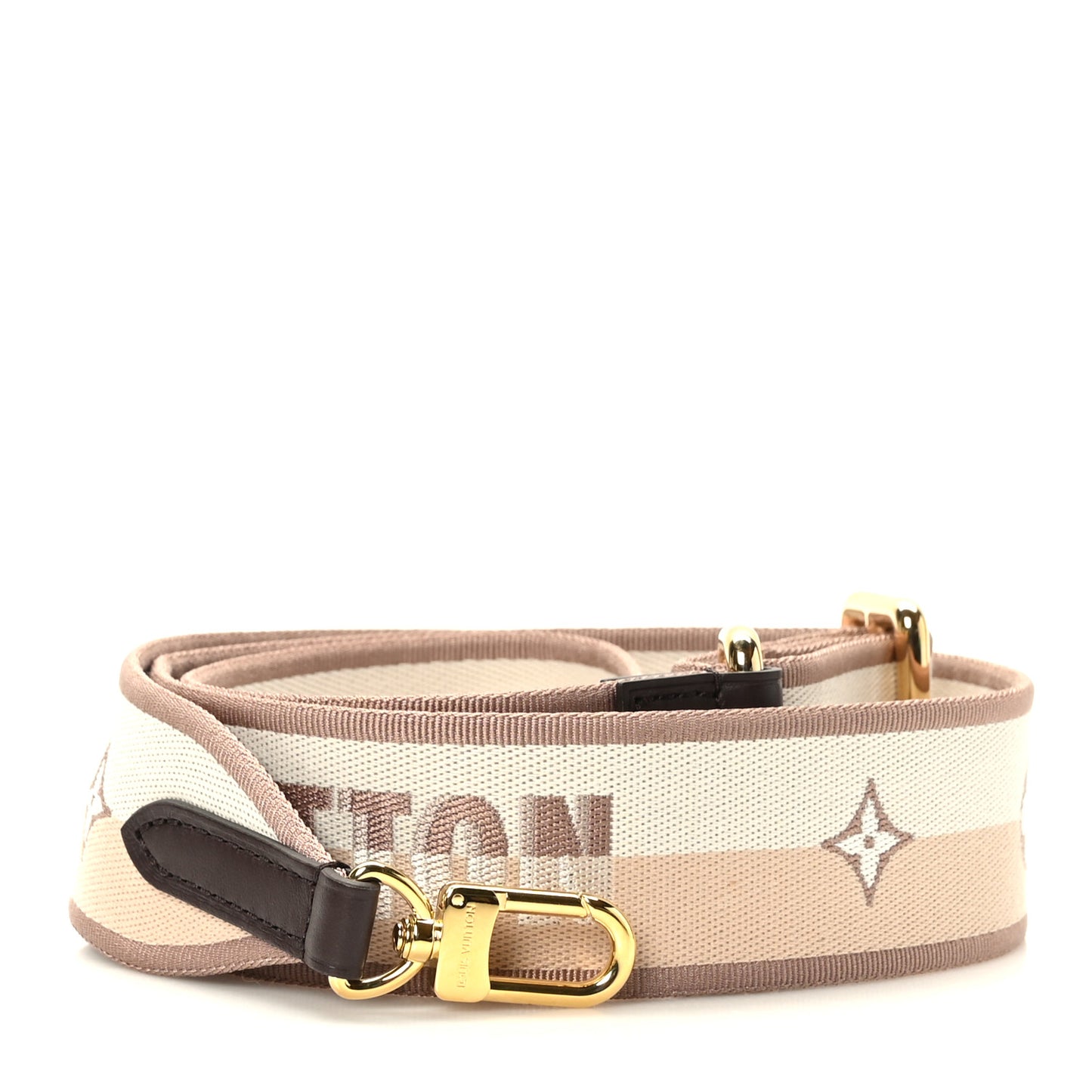 Jacquard Speedy Bandouliere 20 Shoulder Strap Beige Brown