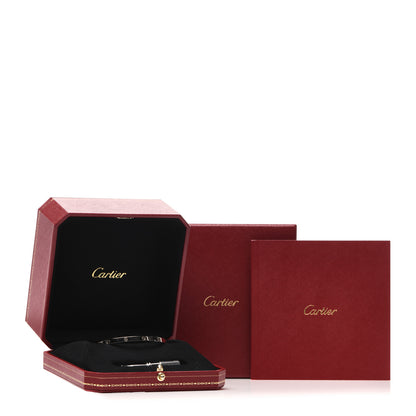 Cartier 18K White Gold Small LOVE Bracelet 17 4 of 5