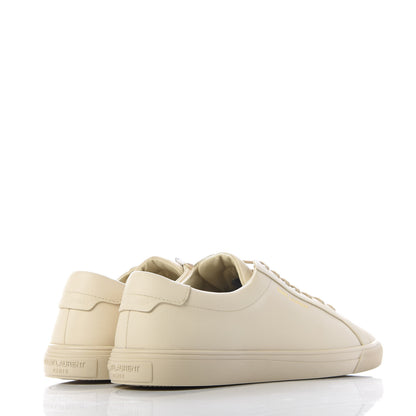 Saint Laurent Calfskin Andy Low Top Sneakers 40 Dark Coquille 4 of 11