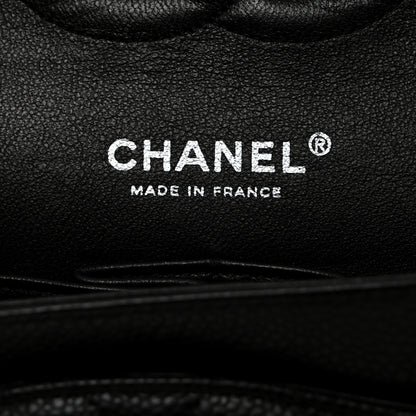 Chanel Caviar Quilted Medium Double Flap Black 6 of 12
