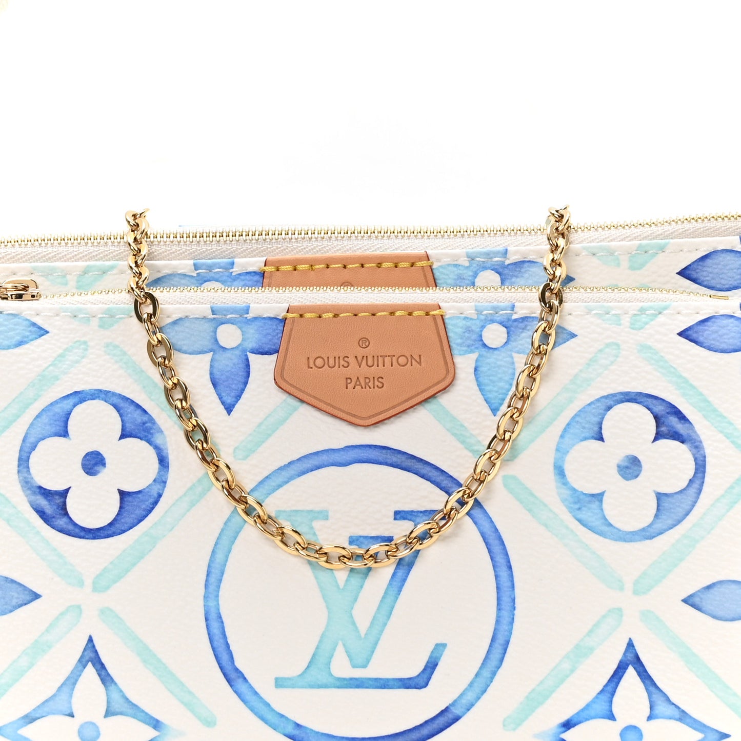 Monogram Giant By The Pool Multi Pochette Accessories Lagoon Blue