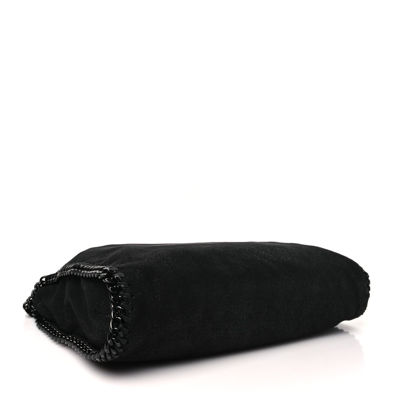 Stella McCartney Shaggy Deer Falabella Fold Over Black 4 of 10