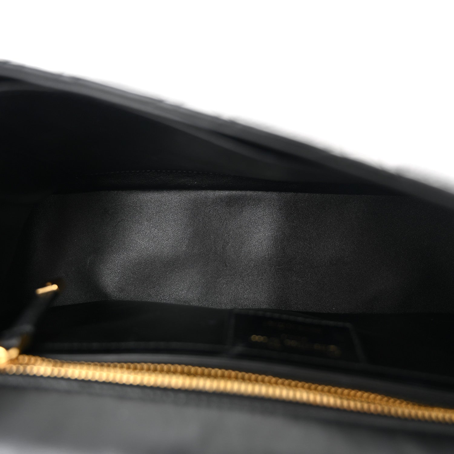 Christian Dior Grained Calfskin Cannage Large Caro Bag Black 5 of 10