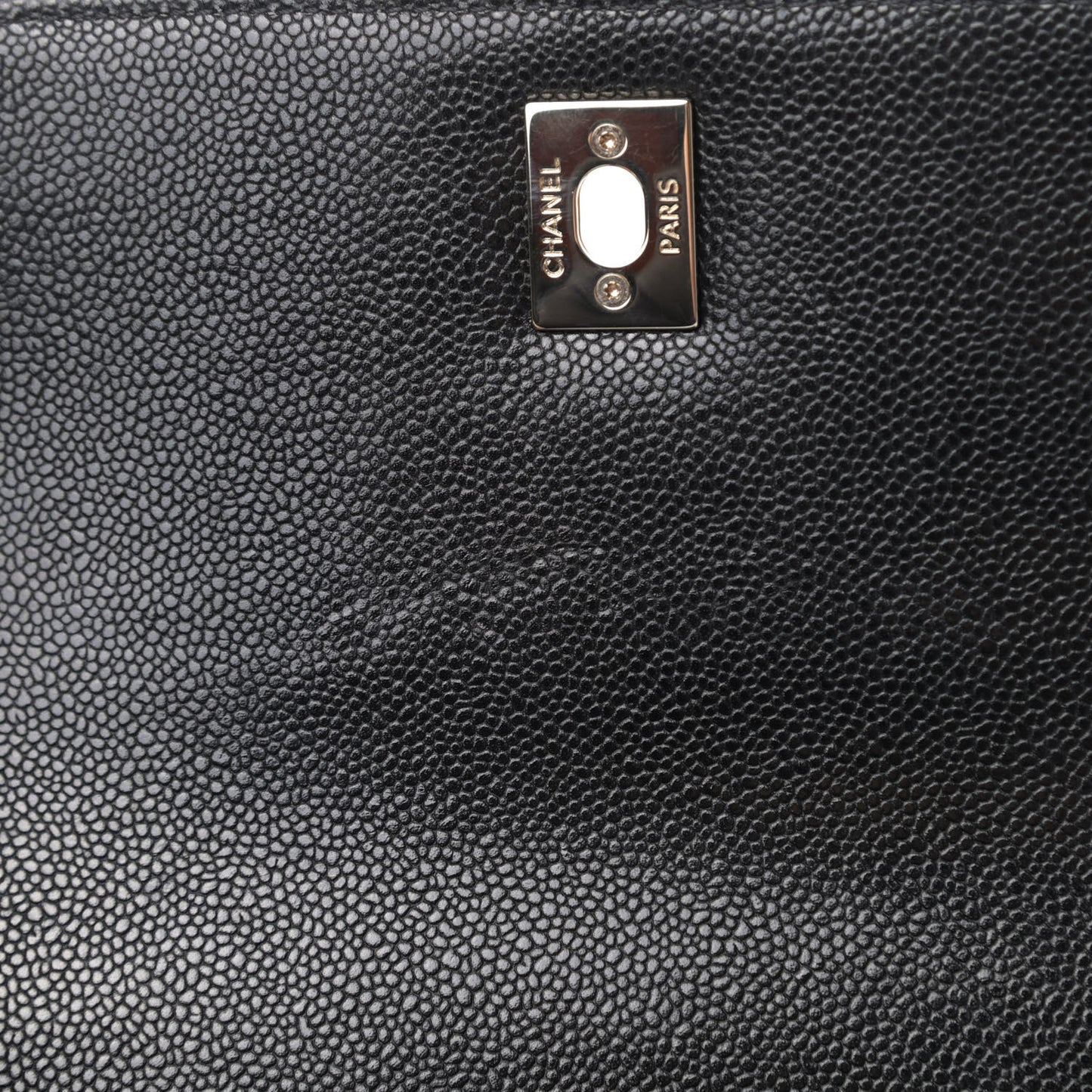 Caviar Quilted Small Business Affinity Flap Black