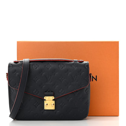 Louis Vuitton Empreinte Pochette Metis Marine Rouge 13 of 13