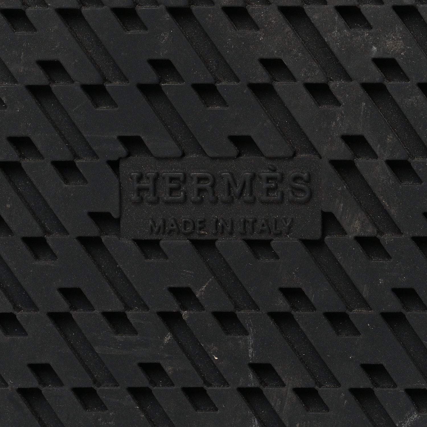 Hermes Techno Fringed H Canvas Caflskin Womens Chypre Sandals 39 Prunoir Black 8 of 9