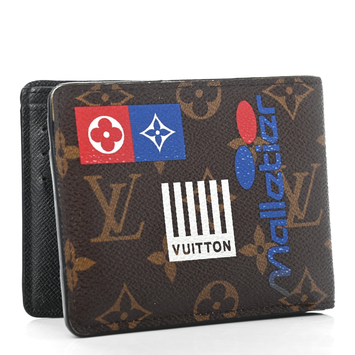 Monogram Stickers Multiple Wallet