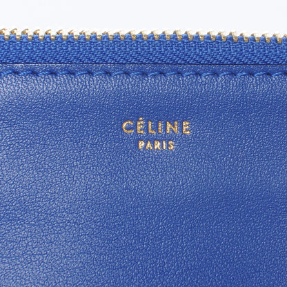 Celine Leather Trio Crossbody Bag Royal Blue 7 of 8
