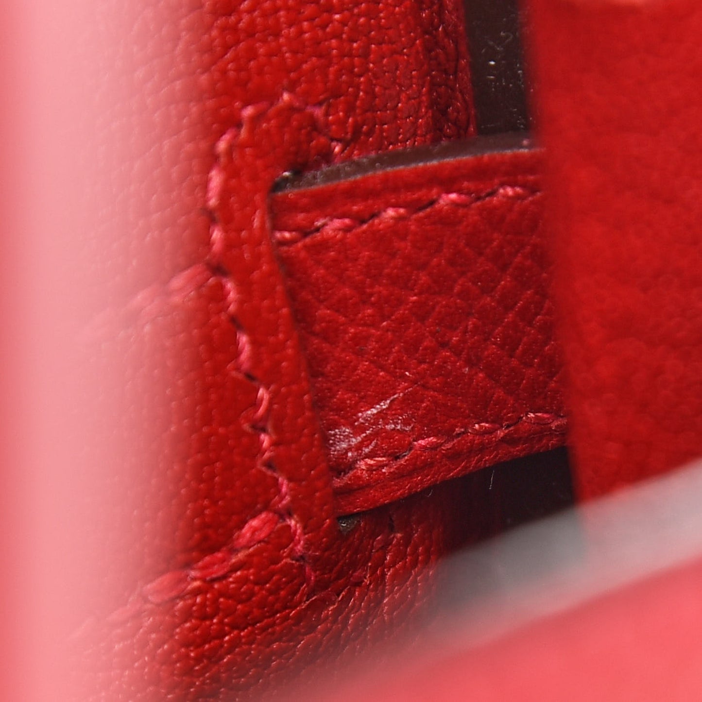 Epsom Birkin 30 Rouge Casaque