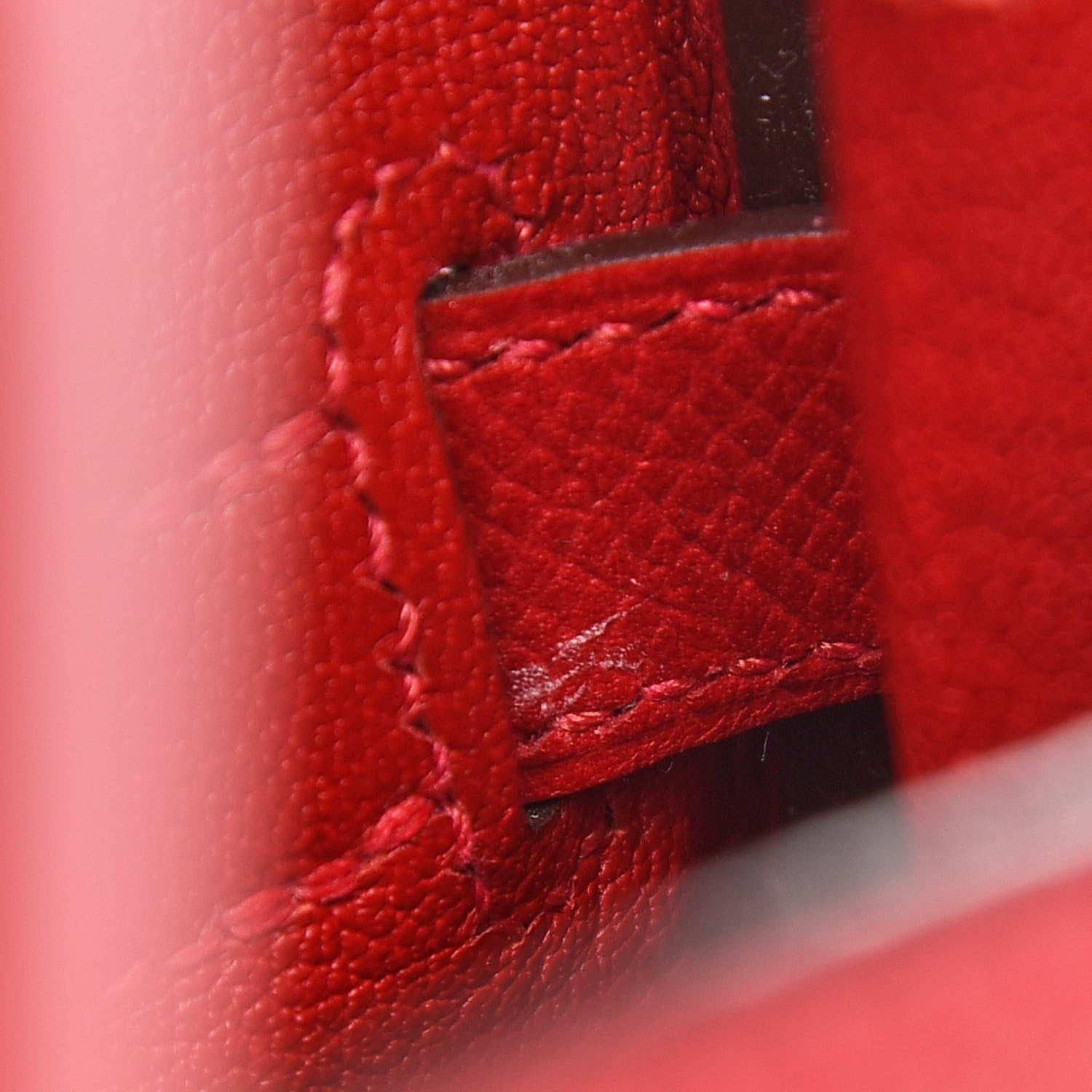 Hermes Epsom Birkin 30 Rouge Casaque 36 of 36