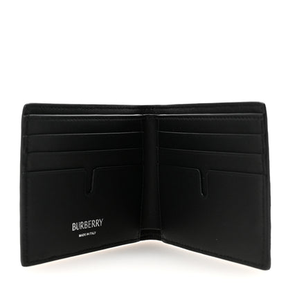 Burberry Check Hipfold Bi-Fold Wallet Midnight 5 of 6