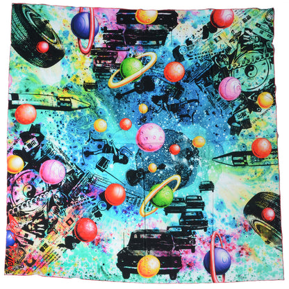 Louis Vuitton Silk Giant Square By Kenny Scharf Scarf 3 of 5
