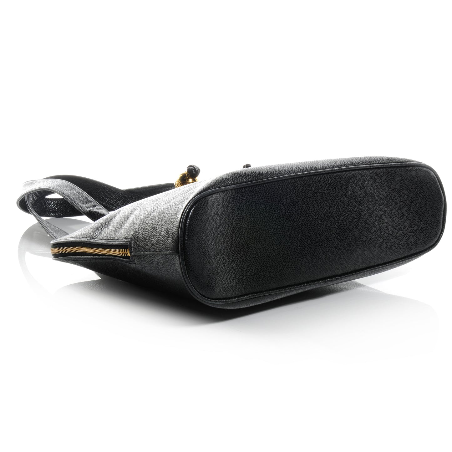 Caviar CC Shoulder Bag Black