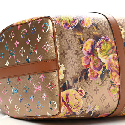 Louis Vuitton Metallic Monogram LV Garden Keepall Bandouliere 45 Gold 8 of 10