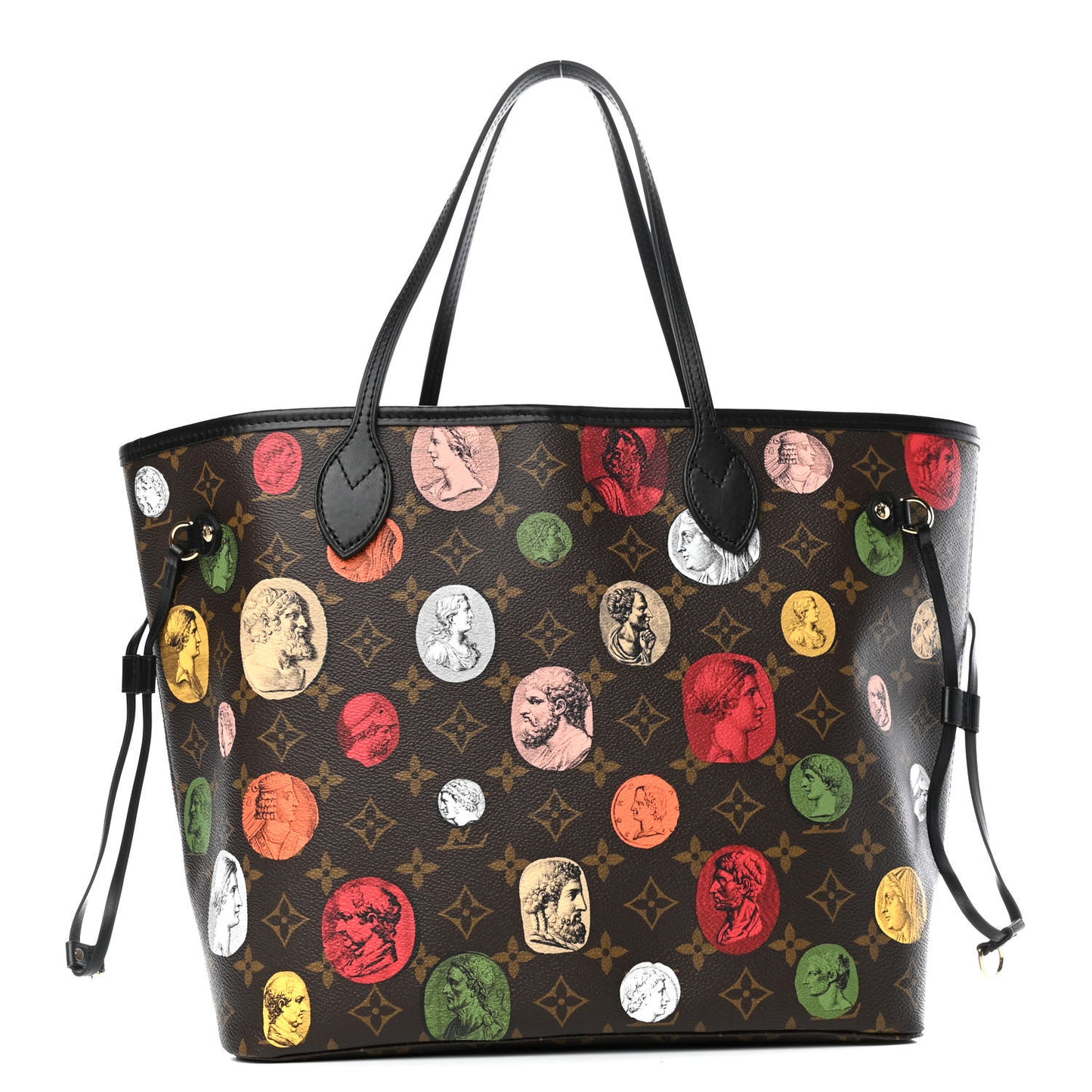 X FORNASETTI Monogram Cameo Neverfull MM