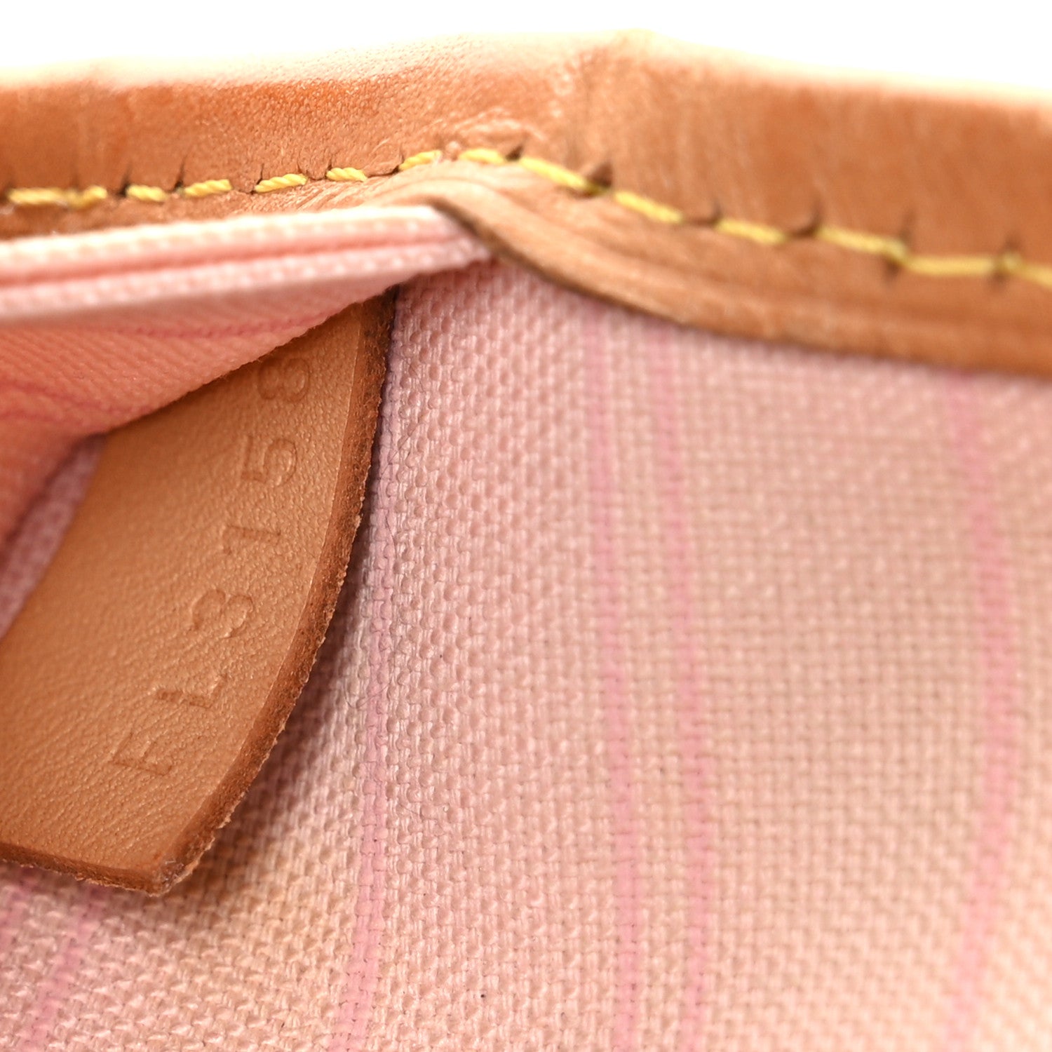 Louis Vuitton Damier Azur Neo Neverfull MM Rose Ballerine 8 of 10