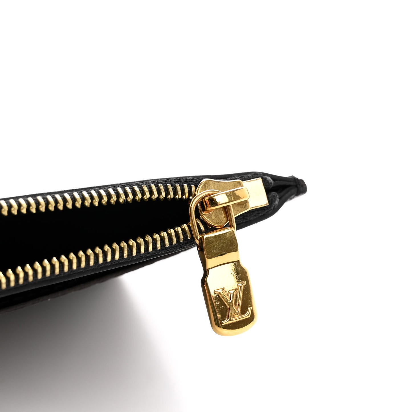 Monogram Slim Purse Black