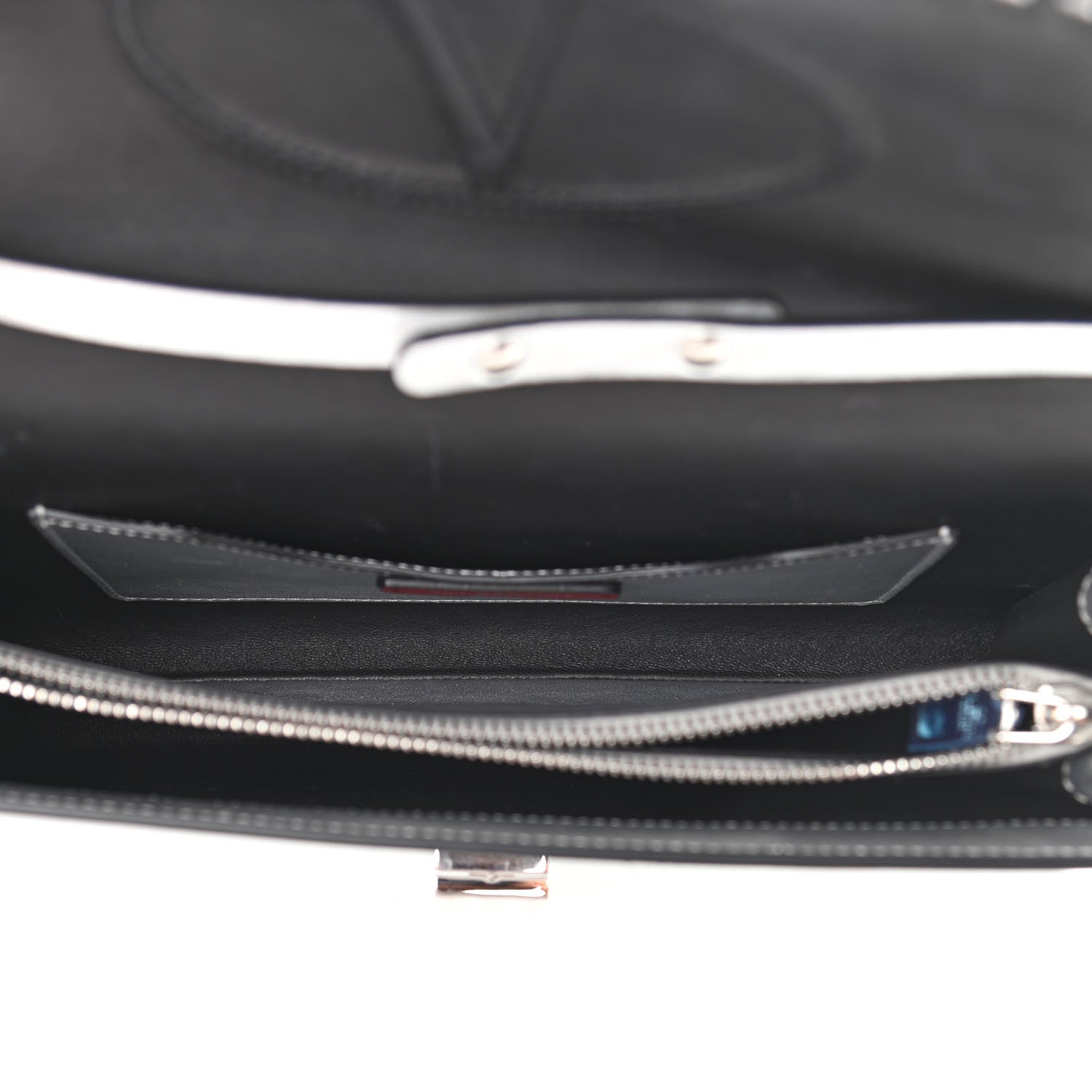 Valentino Garavani Vitello Rockstud No Limit Shoulder Bag Silver 5 of 14