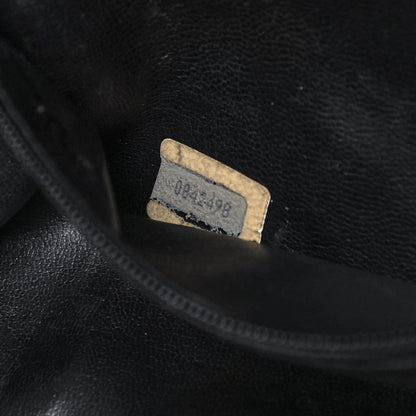 Chanel Lambskin Quilted Cosmetic Case Black 7 of 13