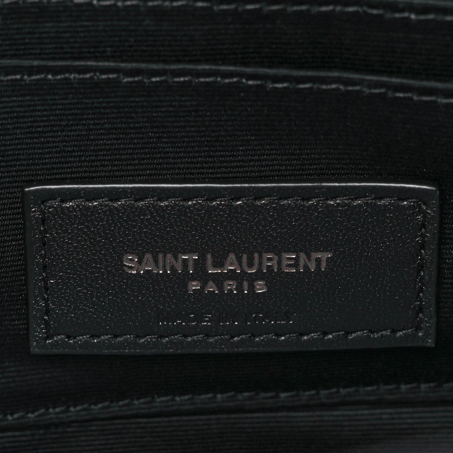 Grained Lambskin Quilted Mini Becky Double Zip Bag Black