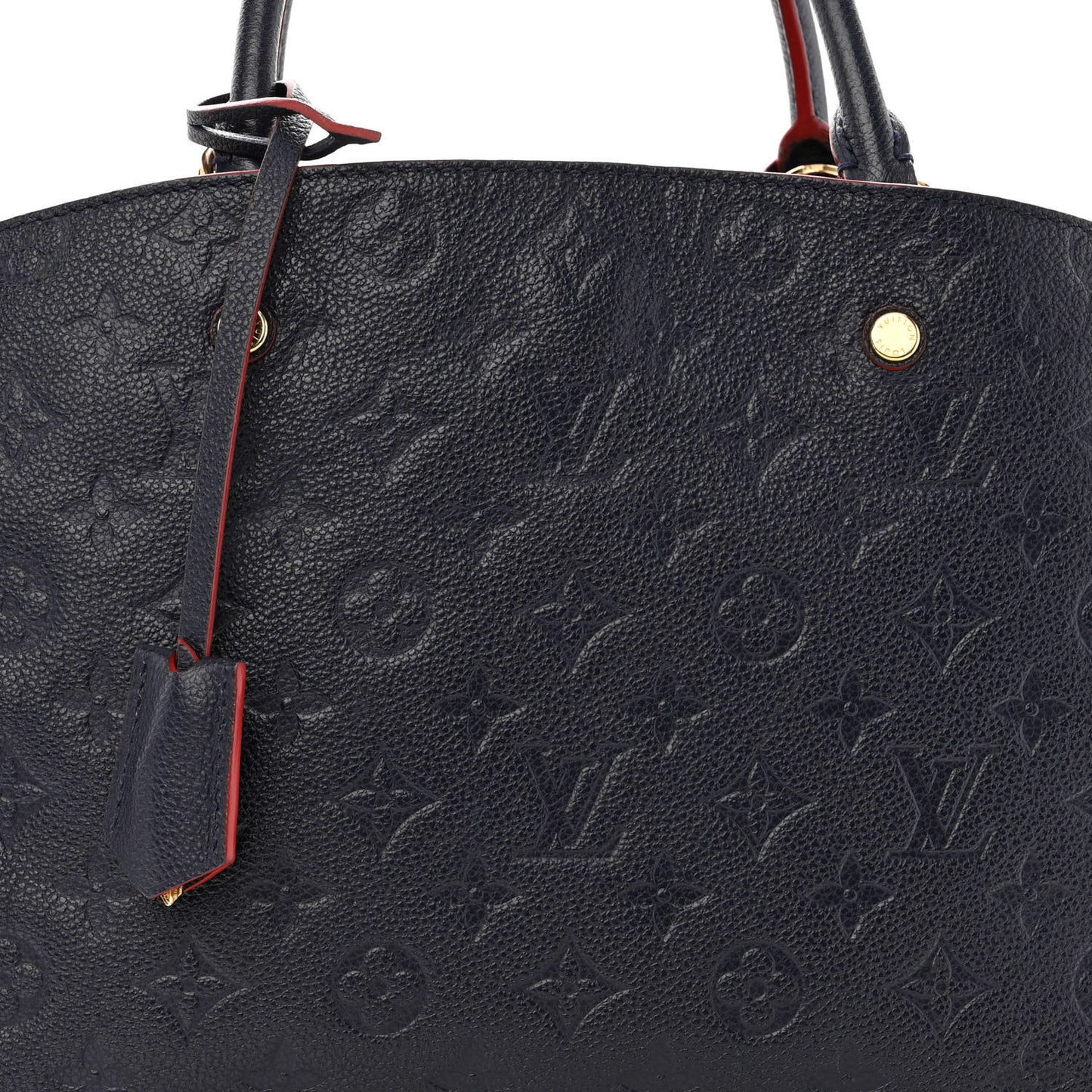 Empreinte Montaigne MM Marine Rouge