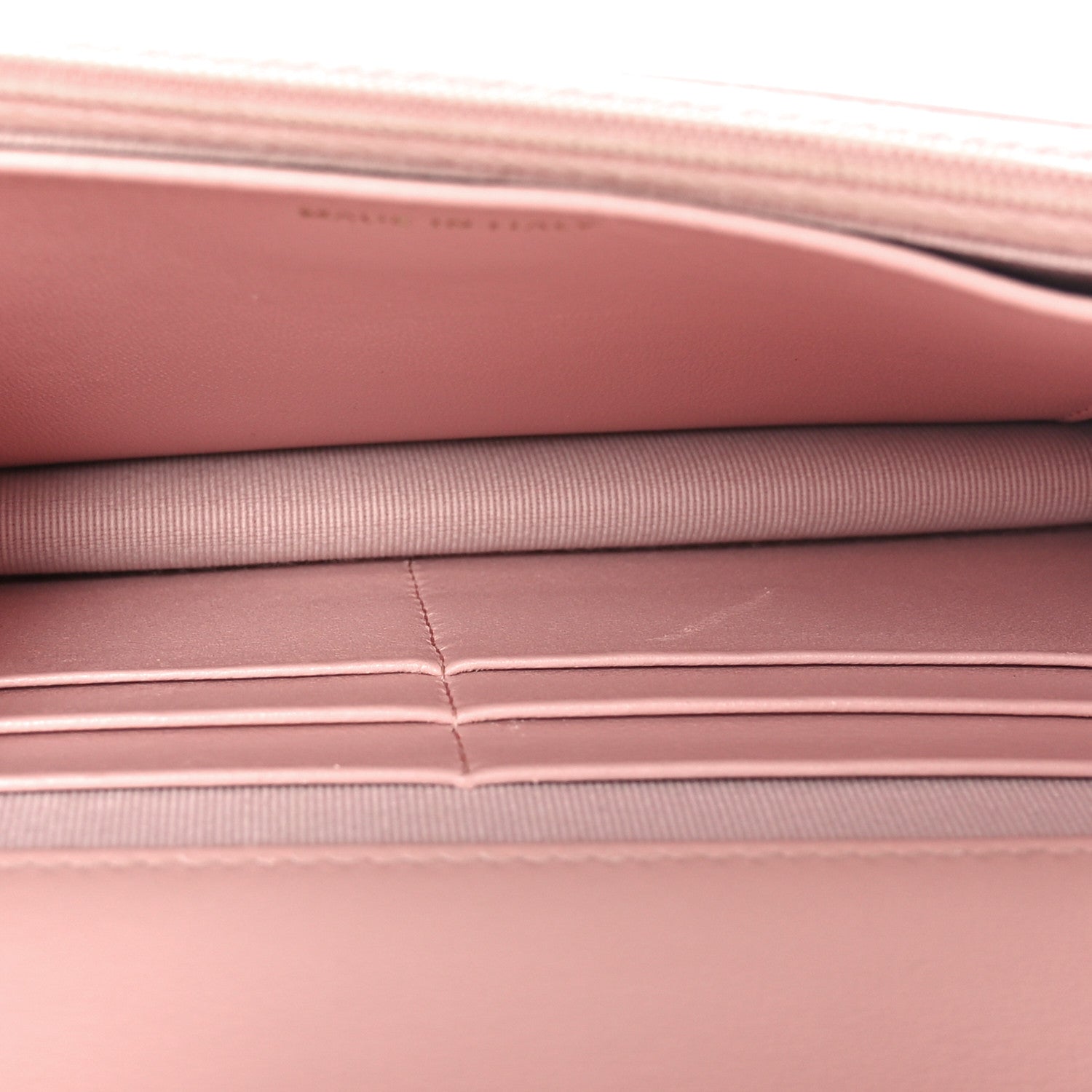 Chanel Lambskin Quilted CC Camellia Crush Wallet on Chain WOC Pink 6 of 12