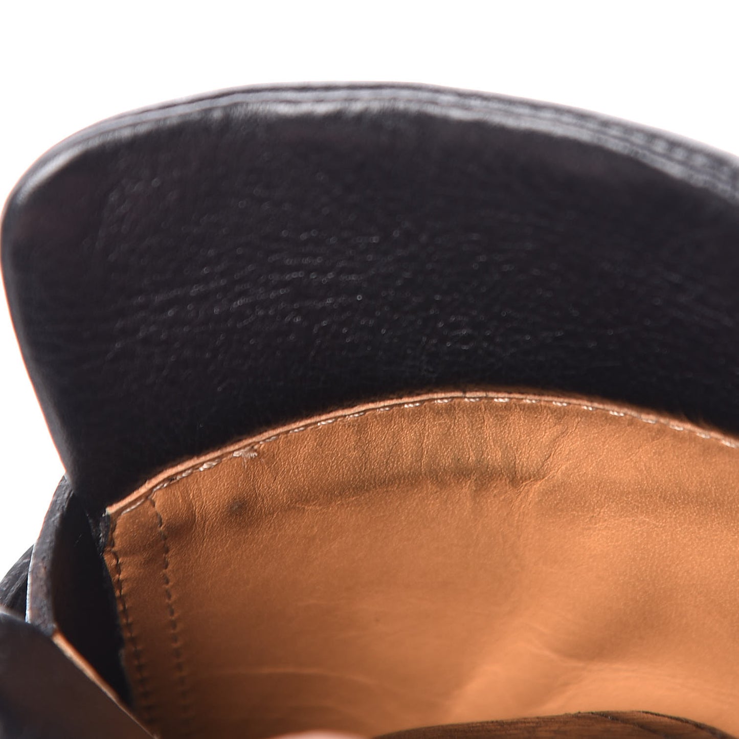 Shiny Calfskin Wildior Low Boot 38 Black