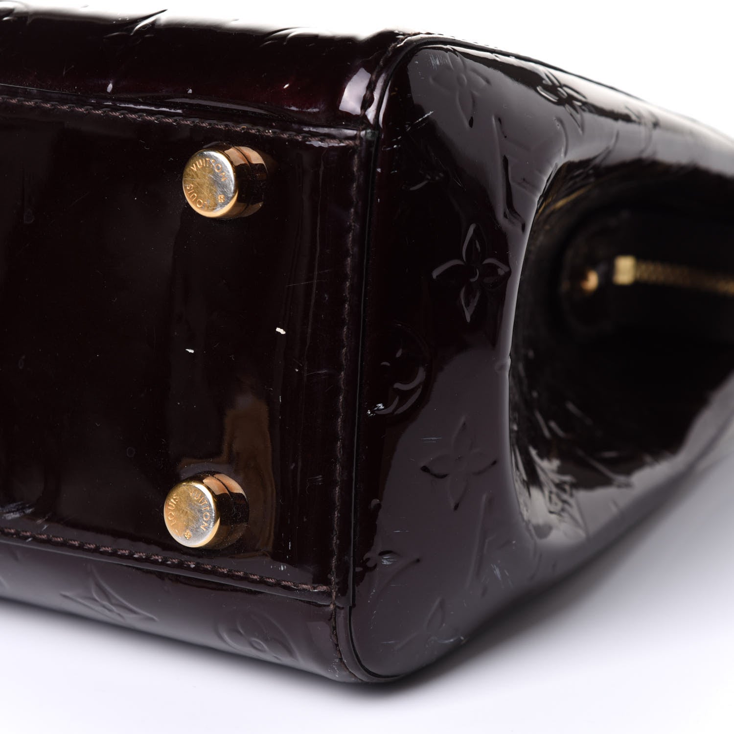 Louis Vuitton Vernis Brea GM Amarante 9 of 13