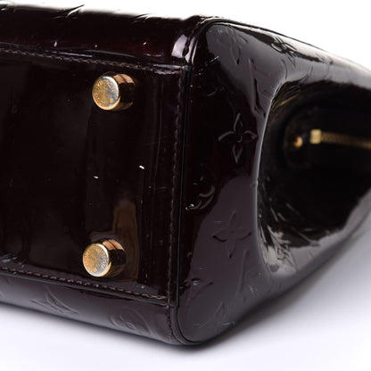 Louis Vuitton Vernis Brea GM Amarante 9 of 13