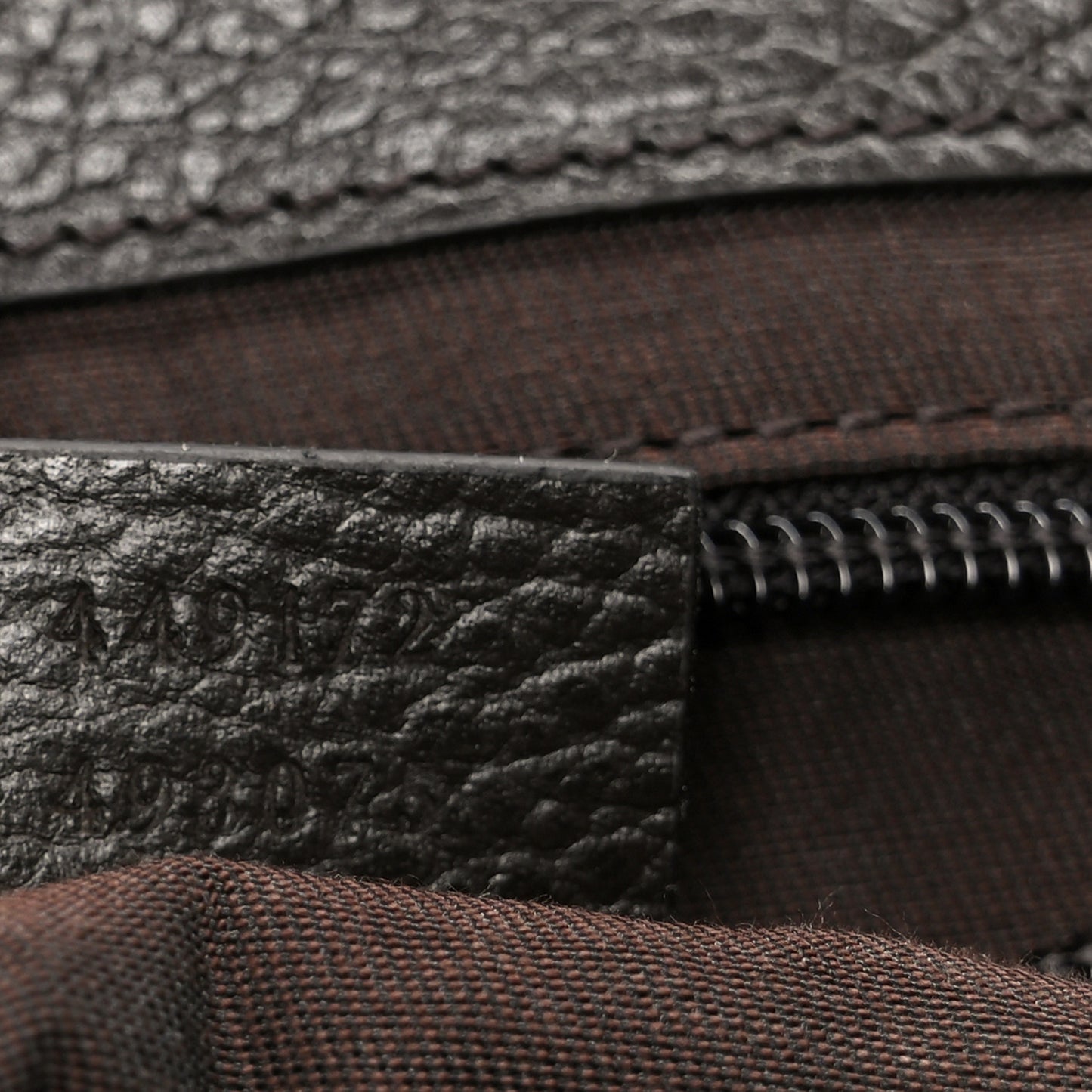 Monogram Flap Messenger Bag Beige Dark Brown