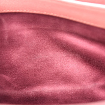 Miu Miu Goatskin Madras Chain Shoulder Bag Pink 9 of 14