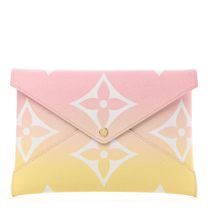 Louis Vuitton Monogram Giant By The Pool Large Kirigami Pochette Pink 1 of 13