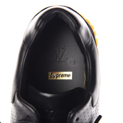 Louis Vuitton X SUPREME Calfskin Run Away Sneakers 6.5 Black 9 of 9