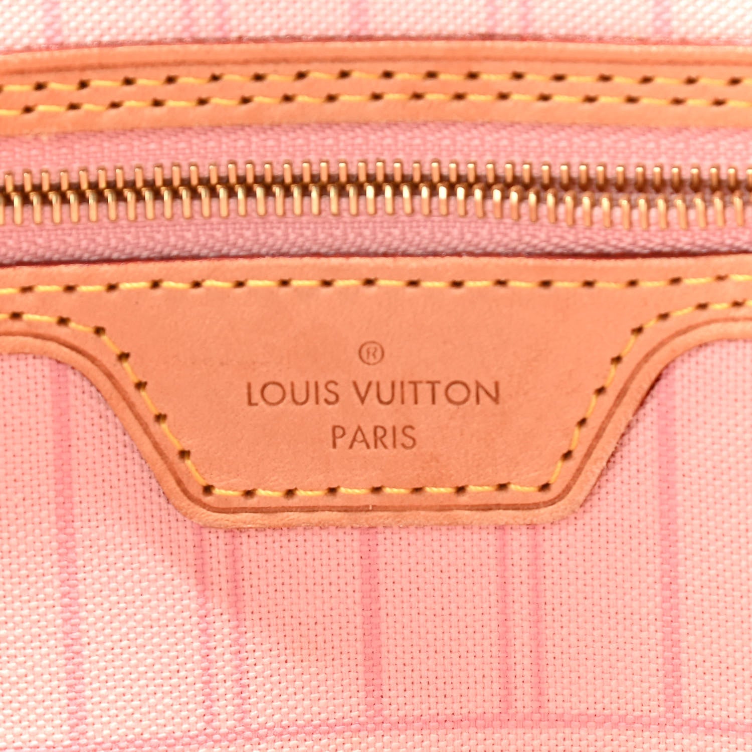Louis Vuitton Damier Azur Neo Neverfull MM Rose Ballerine 7 of 13