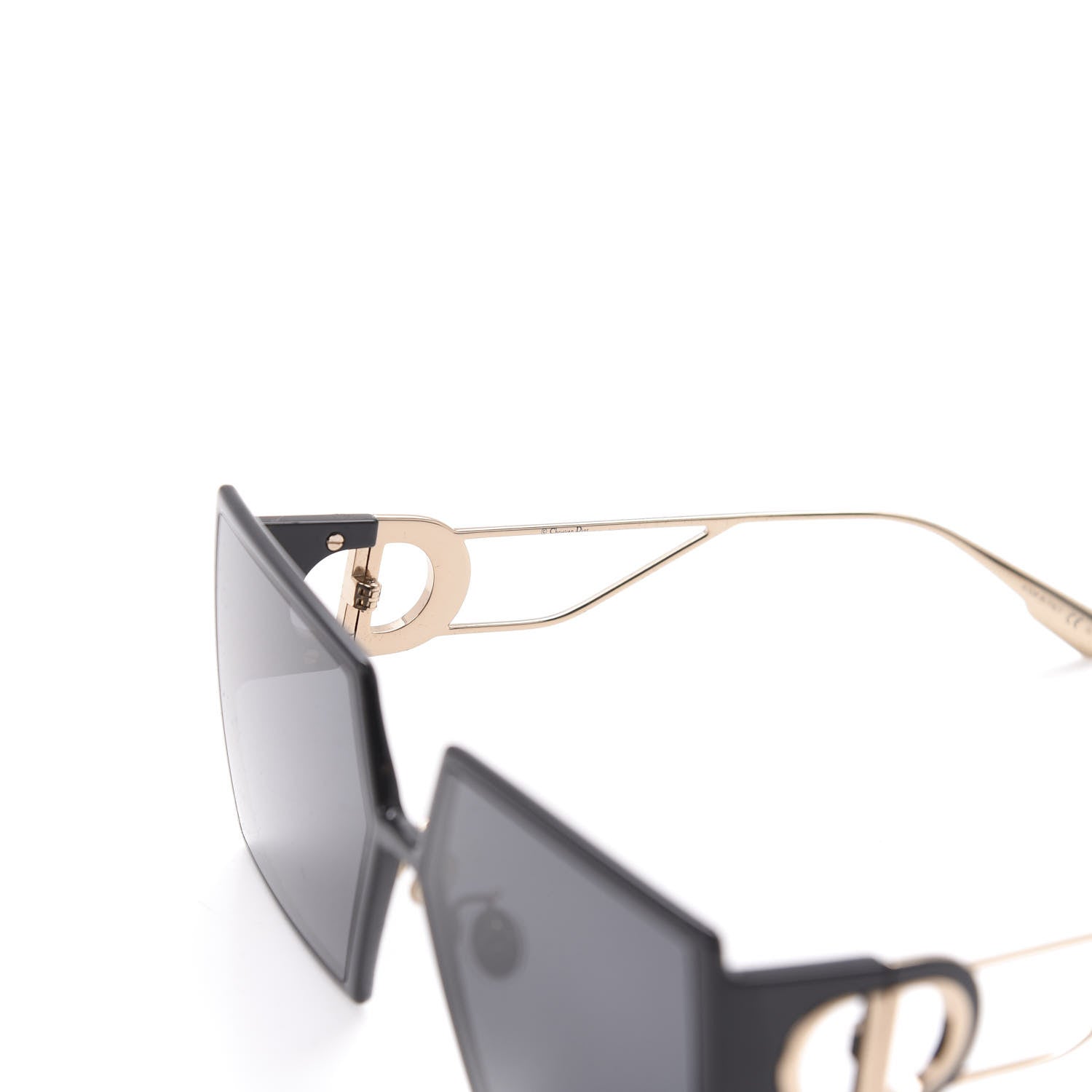 Christian Dior Square 30 Montaigne Sunglasses Black 5 of 13