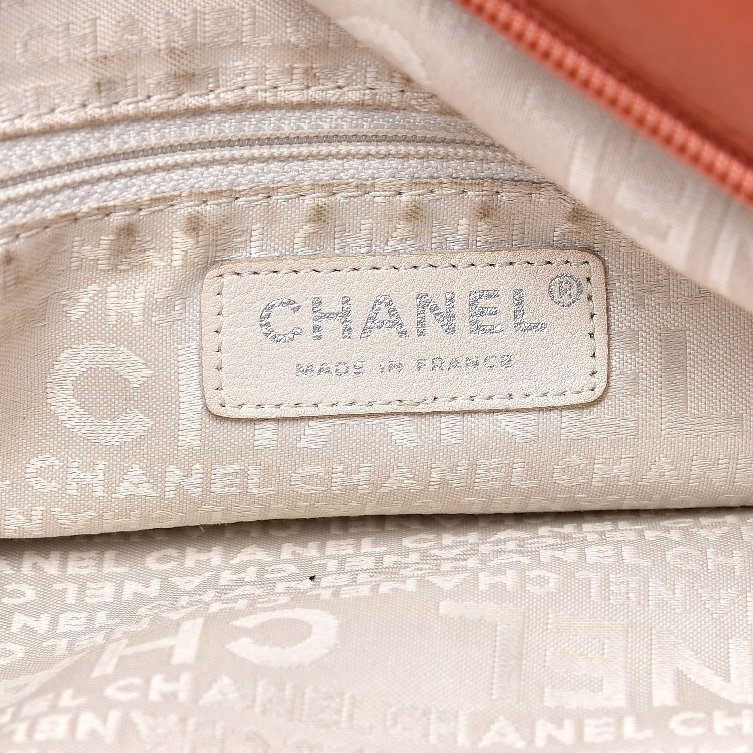 Chanel Lambskin Stitched Medium Ultimate Soft Tote Coral 6 of 19